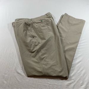 Dunning Men’s Golf Pants Tan Straight leg pockets  size 36 golf outdoors pants